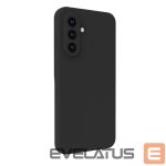 Nugarėlės dėklai Evelatus Samsung Galaxy A56 Premium Magnetic Soft Touch Silicone Case Black