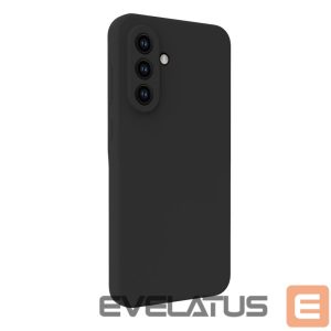 Nugarėlės dėklai Evelatus Samsung Galaxy A56 Premium Magnetic Soft Touch Silicone Case Black