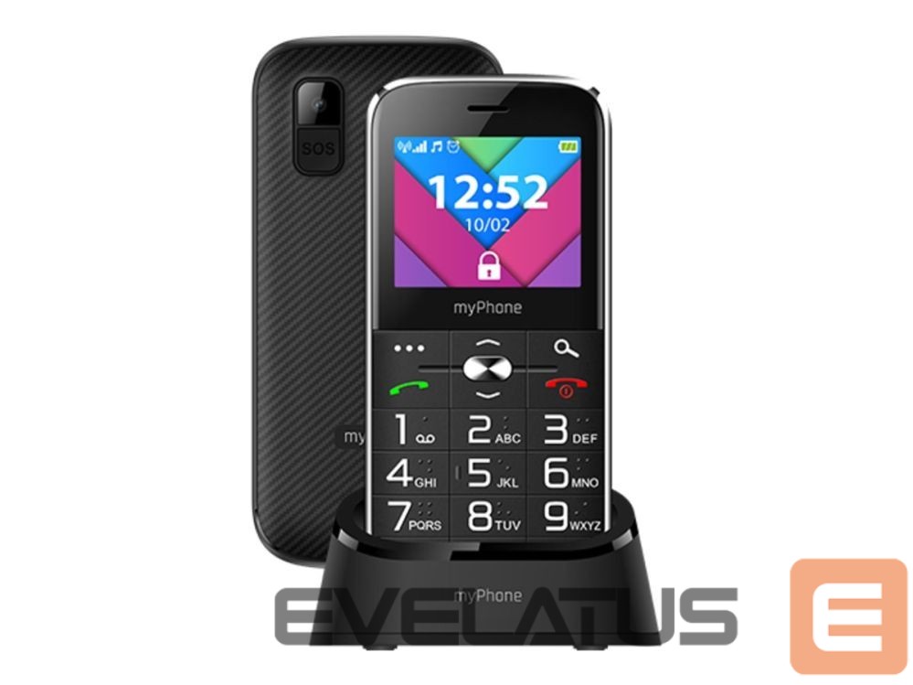 Mobilusis telefonas MyPhone Halo C Dual SIM Black