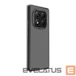 Nugarėlės dėklai Evelatus Xiaomi Redmi Note 14 Pro 5G Clear Silicone Case 1.5mm TPU Transparent