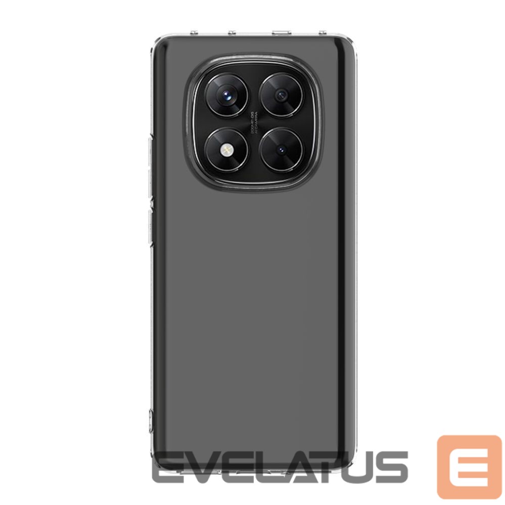 Nugarėlės dėklai Evelatus Xiaomi Redmi Note 14 Pro 5G Clear Silicone Case 1.5mm TPU Transparent