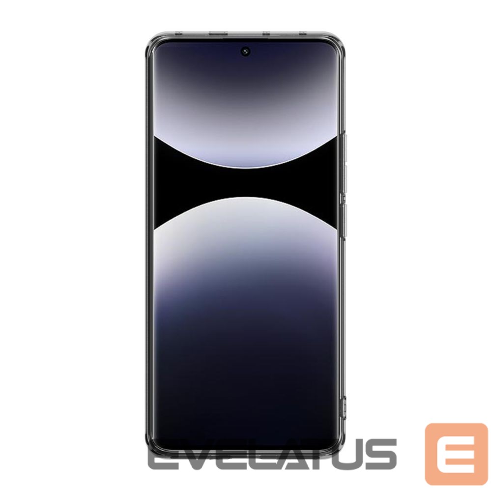 Nugarėlės dėklai Evelatus Xiaomi Redmi Note 14 Pro 5G Clear Silicone Case 1.5mm TPU Transparent