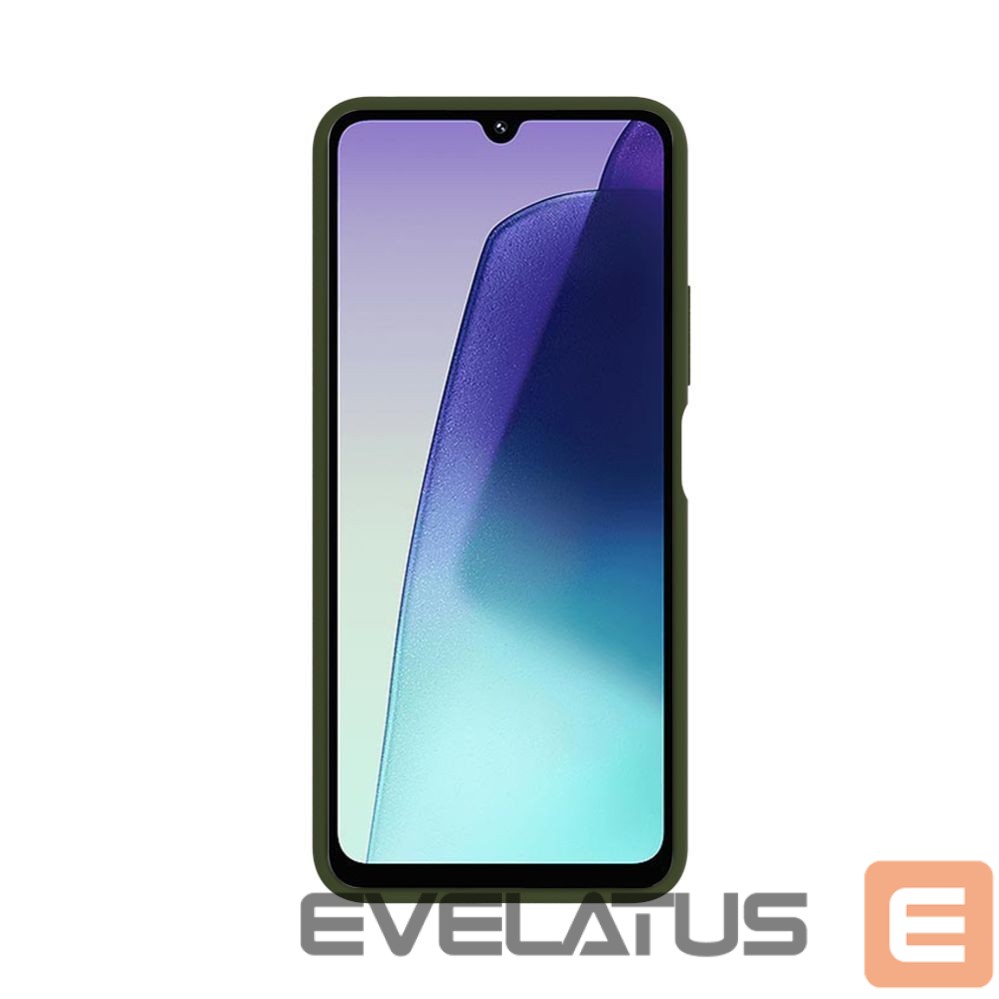 Nugarėlės dėklai Evelatus Xiaomi Redmi 14C 4G/ 14C 5G / Redmi A4 / POCO C75 Premium Soft Touch Silicone Case Dark Olive