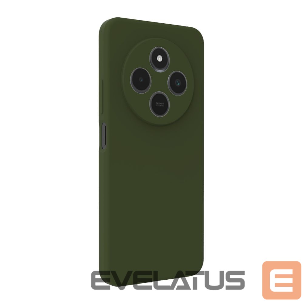 Nugarėlės dėklai Evelatus Xiaomi Redmi 14C 4G/ 14C 5G / Redmi A4 / POCO C75 Premium Soft Touch Silicone Case Dark Olive