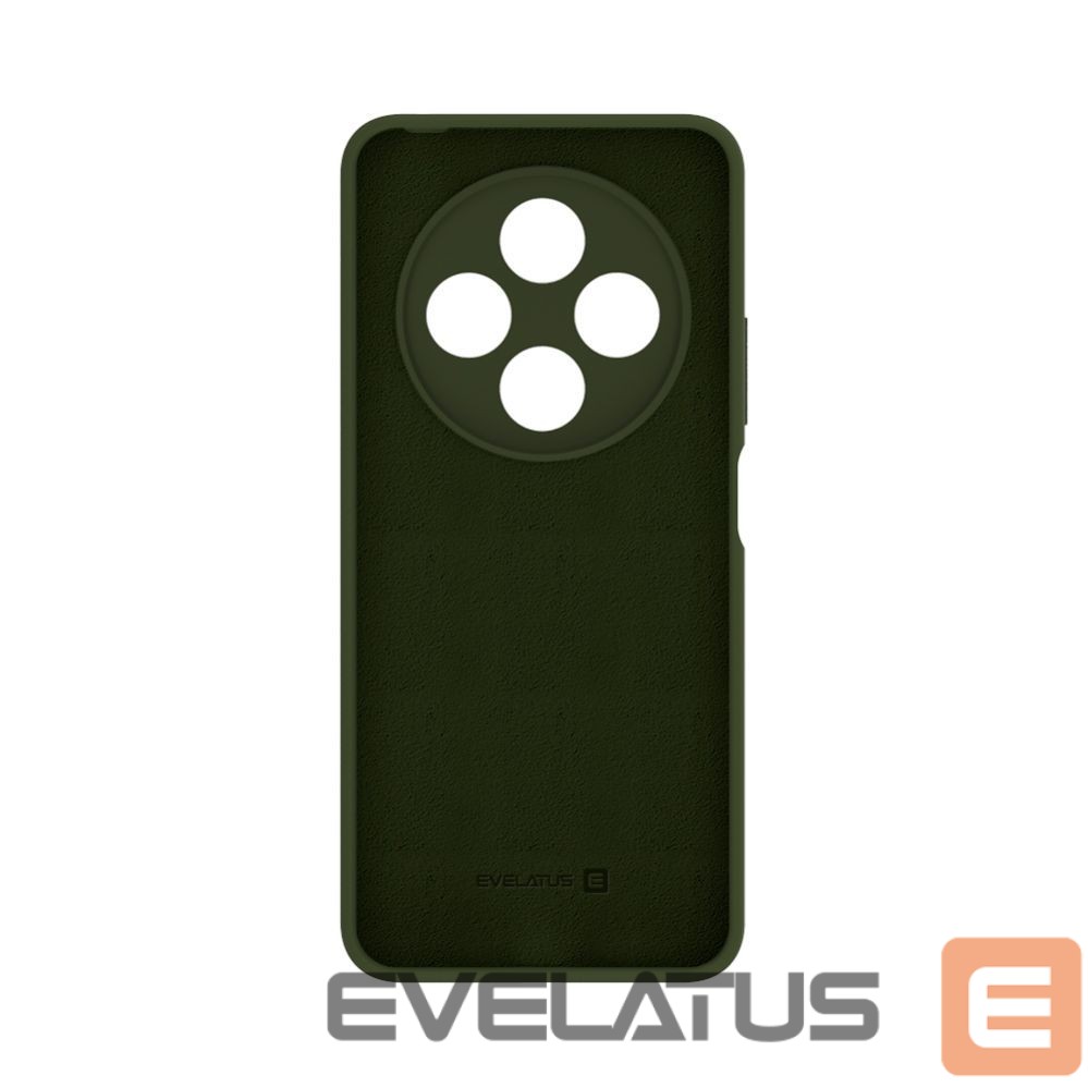 Nugarėlės dėklai Evelatus Xiaomi Redmi 14C 4G/ 14C 5G / Redmi A4 / POCO C75 Premium Soft Touch Silicone Case Dark Olive