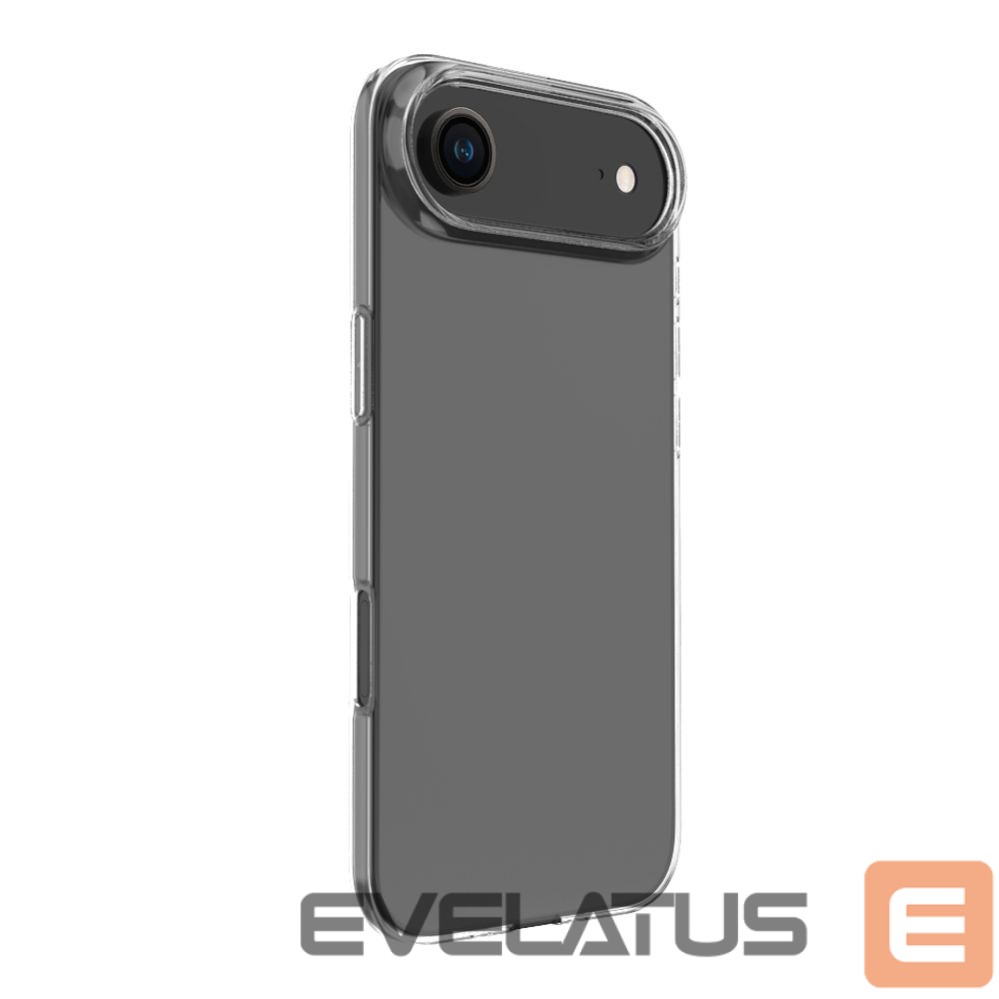 Nugarėlės dėklai Evelatus Apple iPhone 17 Air Clear Silicone Case 1.5mm TPU Transparent