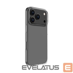 Nugarėlės dėklai Evelatus Apple iPhone 17 Pro Clear Silicone Case 1.5mm TPU Transparent