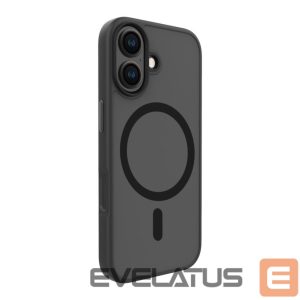 Nugarėlės dėklai Evelatus Apple iPhone 17 Hybird Case With MagSafe PC+TPU Black