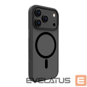 Nugarėlės dėklai Evelatus Apple iPhone 17 Pro Hybird Case With MagSafe PC+TPU Black