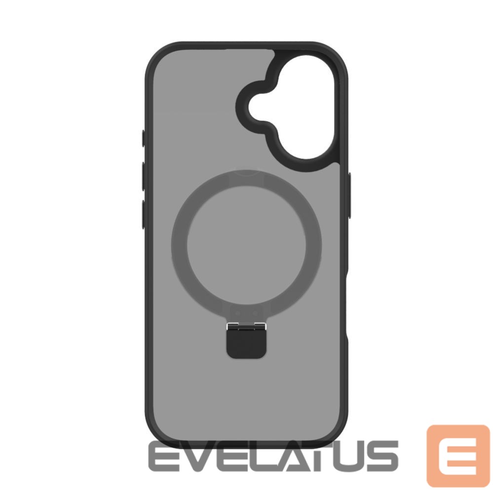 Nugarėlės dėklai Evelatus Apple iPhone 17 Shield Case With MagSafe & Stand Matte Black