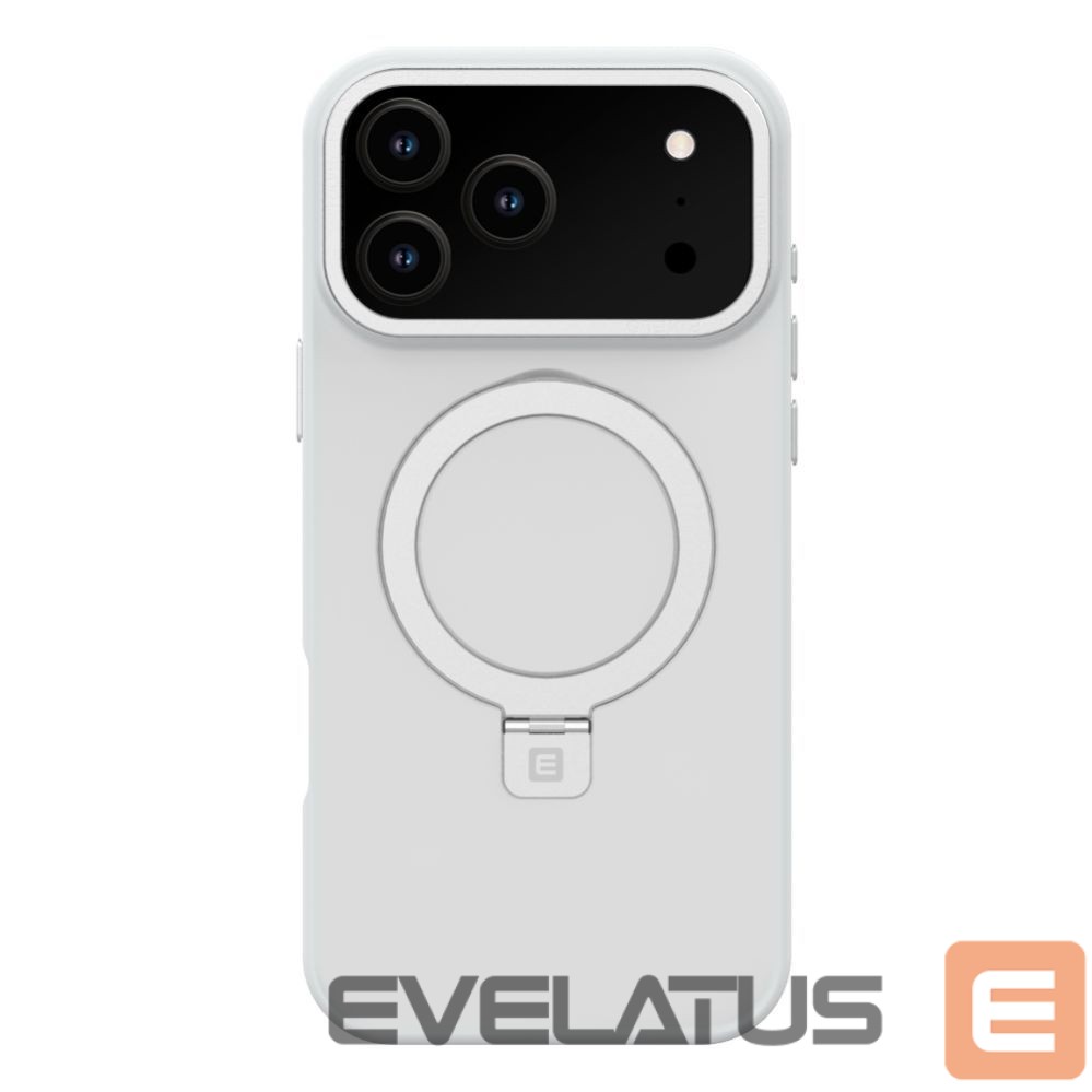 Nugarėlės dėklai Evelatus Apple iPhone 17 Pro Max Shield Case With MagSafe & Stand Matte Silver