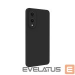 Nugarėlės dėklai Evelatus Samsung Galaxy S25 Edge Premium Magnetic Soft Touch Silicone Case Black