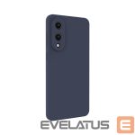 Nugarėlės dėklai Evelatus Samsung Galaxy S25 Edge Premium Magnetic Soft Touch Silicone Case Midnight Blue