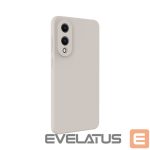 Nugarėlės dėklai Evelatus Samsung Galaxy S25 Edge Premium Magnetic Soft Touch Silicone Case Pebble