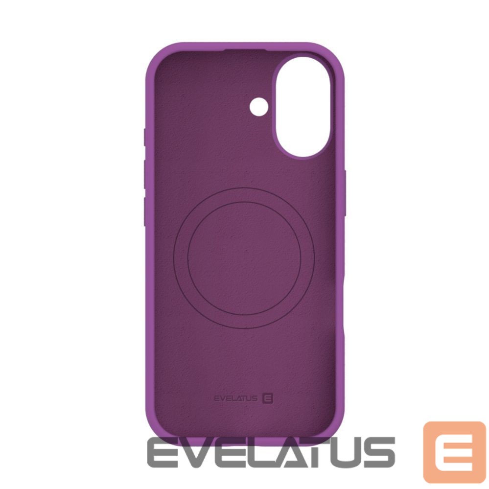 Nugarėlės dėklai Evelatus Apple iPhone 17 Premium Magsafe Soft Touch Silicone Case Grape
