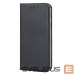 Knygos tipo dėklas dėklai iLike Samsung Galaxy A17 Smart Magnetic Book case Black