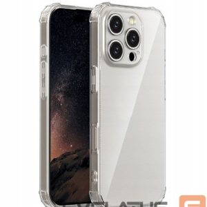 Nugarėlės dėklai iLike Apple iPhone 17 Pro Anti Shock 1,5 mm case Transparent