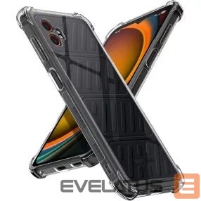 Nugarėlės dėklai iLike Samsung Galaxy Xcover 7 Pro Anti Shock 1,5 mm case Transparent