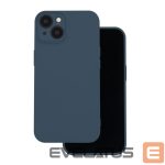 Nugarėlės dėklai iLike Apple iPhone 17 Air Silicone case Dark Blue