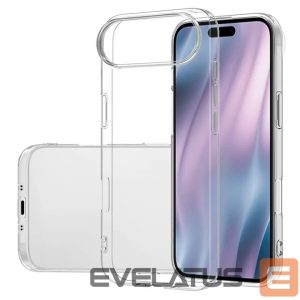 Nugarėlės dėklai iLike Apple iPhone 17 Air Slim 2 mm Box case Transparent