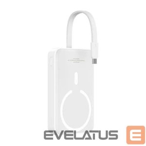 Išorinė baterija Baseus  Mini 10000mAh 30W MagSafe White