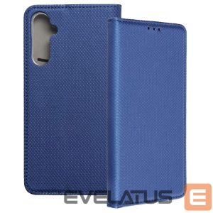 Knygos tipo dėklas dėklai iLike Samsung Galaxy A26 5G Smart Magnet book case Navy Blue