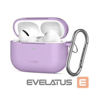 Dėklai ausinėms Tech-Protect Apple AIRPODS PRO 3 SILICONE HOOK Lavender