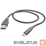 Kabelis Hama  Charging Cable USB-A to USB-C 1.5m Black