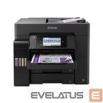 Spausdintuvai EPSON  Multifunctional Printer EcoTank L6570 Colour, Inkjet, A4, Wi-Fi, Black 
