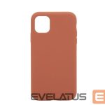Nugarėlės dėklai Connect Samsung Galaxy A34 Premium Quality Soft Touch Silicone Case Saddle Brown