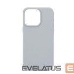 Nugarėlės dėklai Connect Apple iPhone 15 Pro Max Premium Magsafe Soft Touch Silicone Case New Function Grey Blue