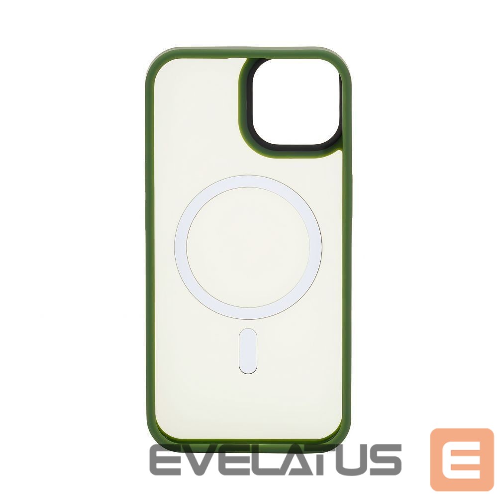 Nugarėlės dėklai Connect Apple iPhone 13 Pro Max Hybrid Case With Magnetic PC+TPU Green