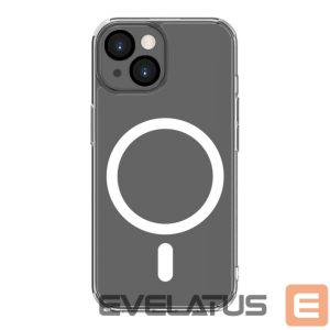 Nugarėlės dėklai Connect Apple iPhone 14 Clear Case With Magnetic and Camera Protection Transparent