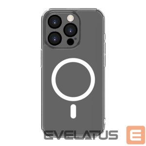 Nugarėlės dėklai Connect Apple iPhone 14 Pro Max Clear Case With Magnetic and Camera Protection Transparent