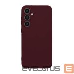 Nugarėlės dėklai Evelatus Samsung Galaxy A55 Premium Soft Touch Silicone Case Plum