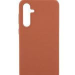 Nugarėlės dėklai Evelatus Samsung Galaxy S24 Ultra Premium Soft Touch Silicone Case Brown