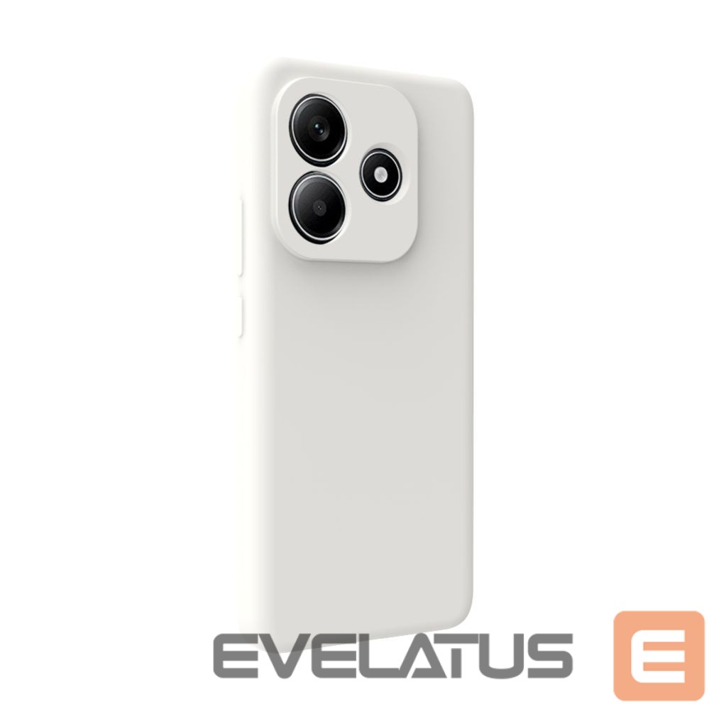 Nugarėlės dėklai Evelatus Xiaomi Poco X6 Premium Soft Touch Silicone Case White
