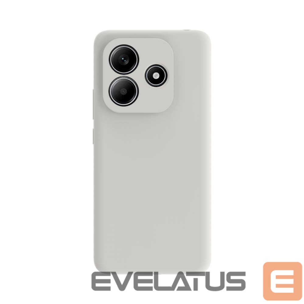 Nugarėlės dėklai Evelatus Xiaomi Poco X6 Premium Soft Touch Silicone Case White