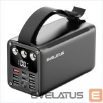 Išorinė baterija Evelatus  Outdoor Power Bank 22.5W 60000 mAh / 7 outputs 2 inputs Black