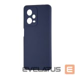 Nugarėlės dėklai Evelatus Xiaomi Redmi Note 13 4G Premium Soft Touch Silicone Case Midnight Blue