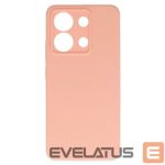 Nugarėlės dėklai Connect Xiaomi Redmi Note 13 5G Premium Quality Soft Touch Silicone Case Pink Sand