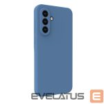 Nugarėlės dėklai Connect Samsung Galaxy A35 5G Premium Quality Soft Touch Silicone Case Midnight Blue