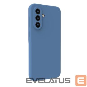 Nugarėlės dėklai Connect Samsung Galaxy A35 5G Premium Quality Soft Touch Silicone Case Midnight Blue