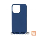 Nugarėlės dėklai Connect Samsung Galaxy A55 5G Premium Quality Soft Touch Silicone Case Midnight Blue