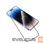 Apsauginiai stiklai iLike Xiaomi Redmi Note 13 5G 2.5D Full Cover Glass Anti-Static Super strong Black