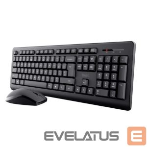 Kompiuterio klaviatūra Trust  KEYBOARD +MOUSE WRL PRIMO SET/ENG 25347 