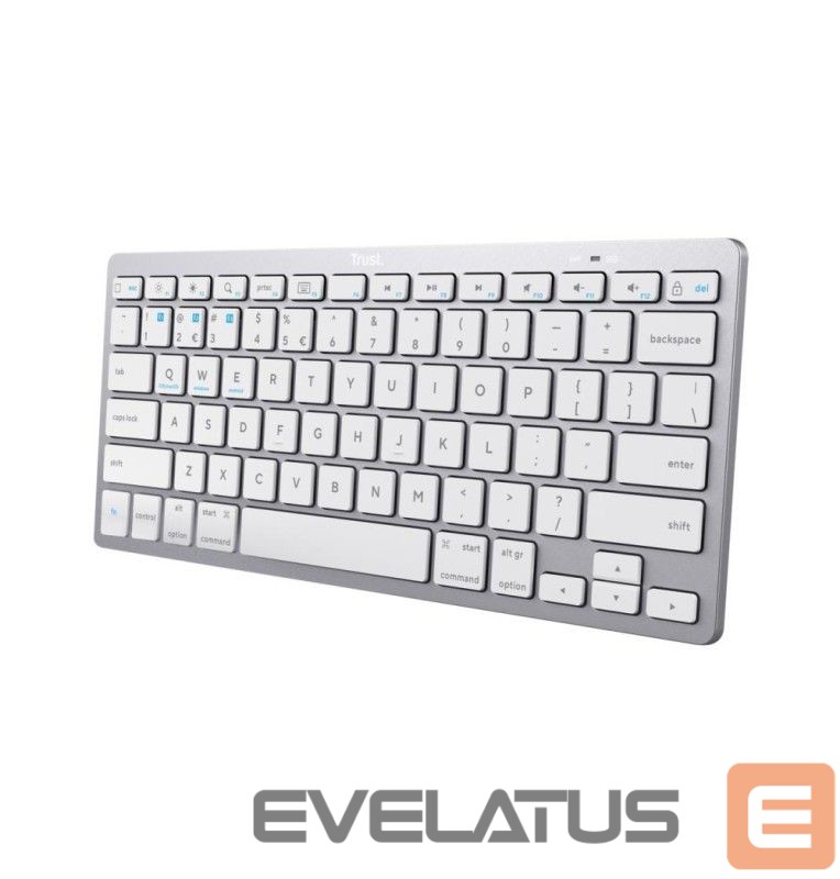 Kompiuterio klaviatūra Trust KEYBOARD WRL BASICS BLUETOOTH/ENG 24651