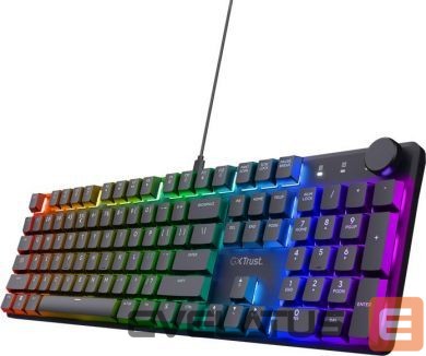 Kompiuterio klaviatūra Trust KEYBOARD USB GXT866 TORIX/EN 24910