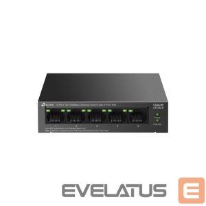 Jungikliai TP-Link  NET SWITCH 5PORT 10/100M 4POE+/LS105LP 