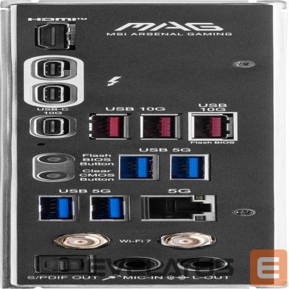 Intel procesoriaus pagrindinė plokštė MSI MAG Z890 TOMAHAWK WIFI